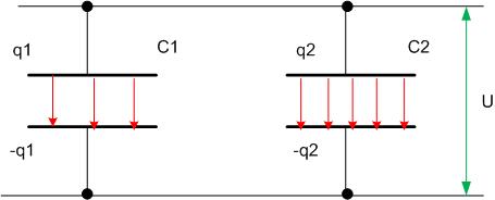 Примеры и способы соединения конденсаторов