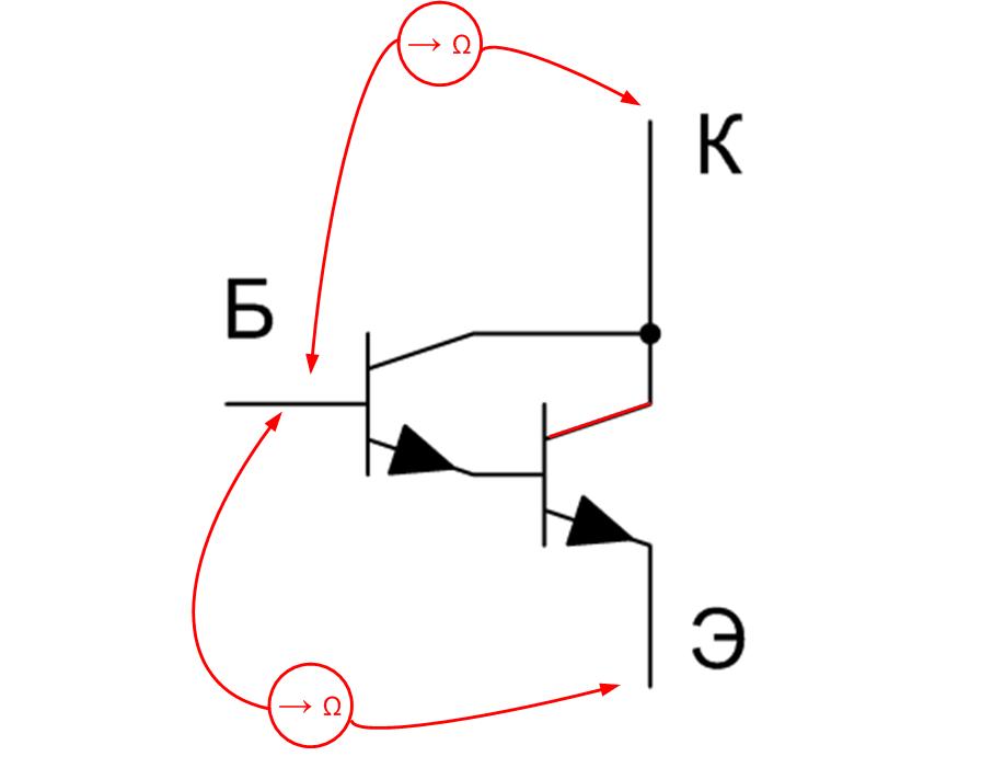 Транзистор шиклаи схема