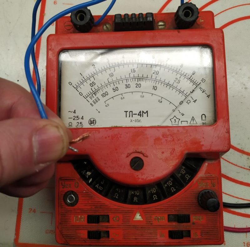 Как тестером замерять сопротивление