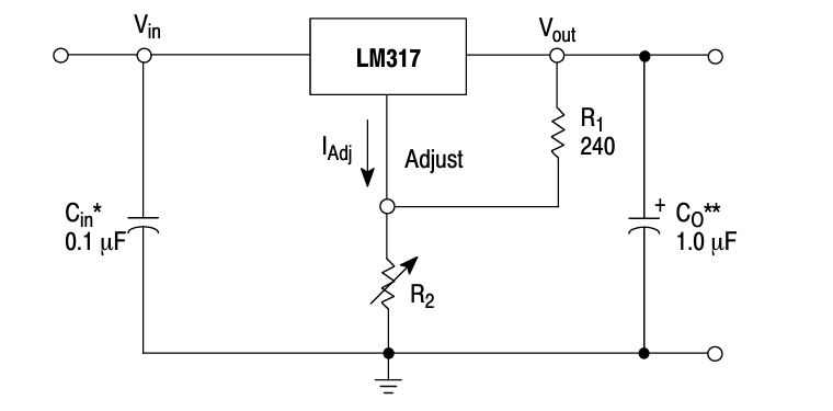 LM317 как стабилизатор тока: подробное описание характеристик и схем подключения