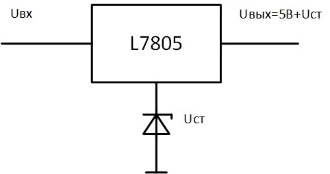 Характеристики и схемы подключения стабилизатора L7805CV