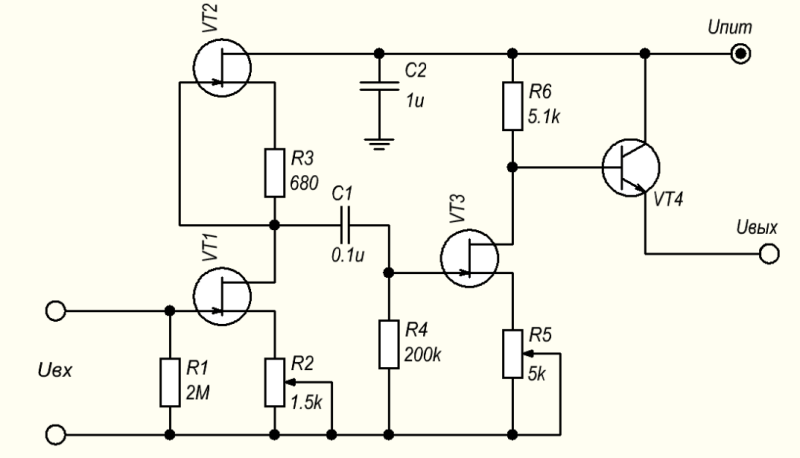 На какой аналог заменить транзистор КП303