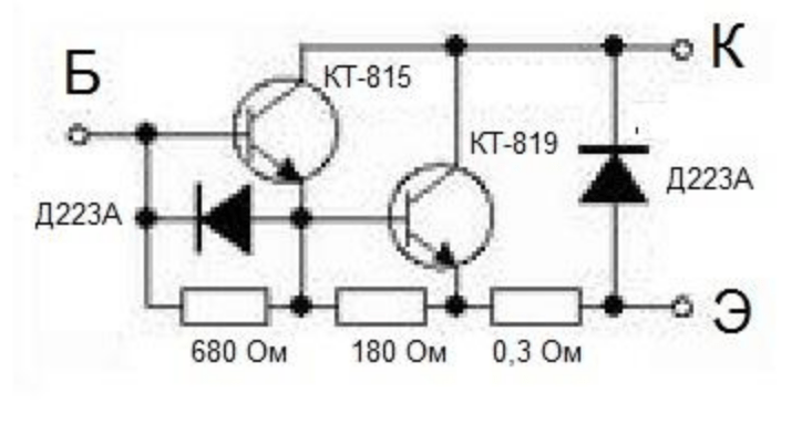 Технические параметры и аналоги транзистора КТ827А
