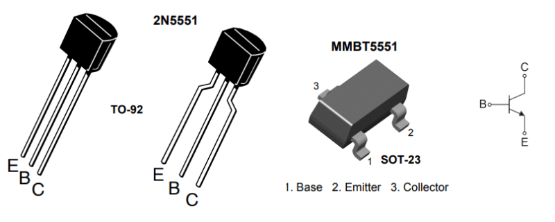 На какие аналоги заменить транзистор 2N5551